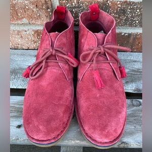 Hush Puppies Suede Leather Ankle Chukka Boots